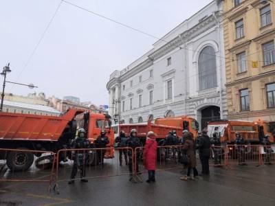 Алексей Навальный - «Апология протеста»: дело о перекрытии улиц в Петербурге 23 января расследуют 58 силовиков - znak.com - Санкт-Петербург