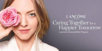 Аманда Сейфрид - Бренд Lancôme создал международную программу устойчивого развития: что это значит - skuke.net - Франция - Новости