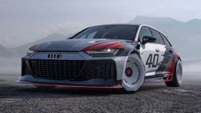 Гоночный болид Audi RS6 GTO стал «фотомоделью» - usedcars.ru