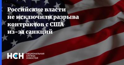 Юрий Борисов - Российские власти не исключили разрыва контрактов с США из-за санкций - nsn.fm - Россия - США