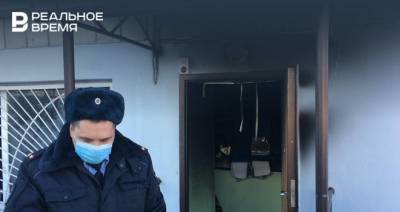 В Казани ищут поджигателя опорного пункта отдела полиции в Дербышках - realnoevremya.ru - респ. Татарстан - Казань