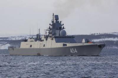 Фрегат «Адмирал Горшков» вышел в Баренцево море для проведения стрельб под носом кораблей НАТО - argumenti.ru - Североморск