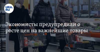 Евгений Аркуша - Виталий Калугин - Экономисты предупредили о росте цен на важнейшие товары - ura.news