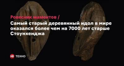 Ровесник мамонтов. Самый старый деревянный идол в мире оказался более чем на 7000 лет старше Стоунхенджа - nv.ua - Сибирь