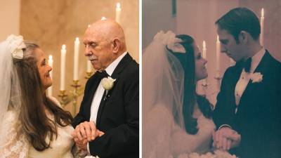 Тогда – сейчас: пара воссоздала свадебную фотосессию на 50 годовщину брака - 24tv.ua