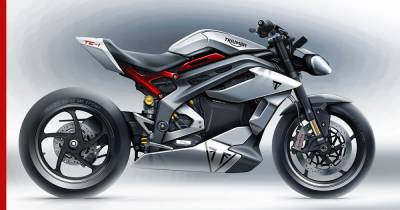 В Triumph представили двигатель для электрического мотоцикла TE-1 - profile.ru - Англия