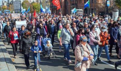 За поддержку Фургала задержали 72-летнюю хабаровчанку - newizv.ru - Еврейская обл. - Хабаровск