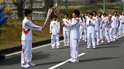 Традиционная эстафета олимпийского огня стартовала в Фукусиме - newinform.com - Токио - Япония