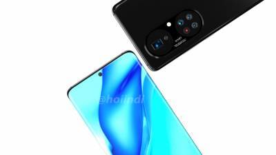 Рендеры Huawei P50 Pro+ демонстрируют огромный блок из пять камер, разделенных на две зоны - itc.ua