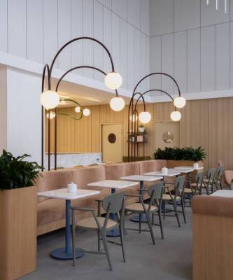 Éclair café: эклерная в Татарстане по проекту STUDIO SHOO - skuke.net - Россия - респ. Татарстан - Альметьевск