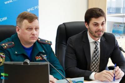 Владимир Путин - Александр Гуцан - Игорь Булатов - Игорь Булатов рассказал полпреду президента, как Коми готовится к половодью и пожарам - bnkomi.ru - респ. Коми - окр.Сзфо