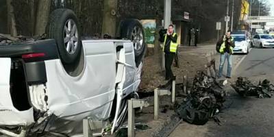 ДТП Житомирская трасса Киев 25.03.2021 - Пробки на карте, фото и данные о пострадавших - ТЕЛЕГРАФ - telegraf.com.ua - Киев - Київ