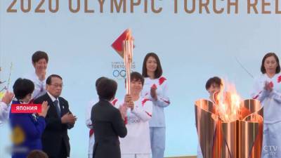 В Японии во время эстафеты олимпийского огня погасло пламя - grodnonews.by - Япония