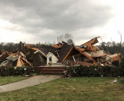 Жертвами торнадо в Алабаме стали не менее пяти человек (ВИДЕО) и мира - cursorinfo.co.il - США - штат Алабама - Birmingham