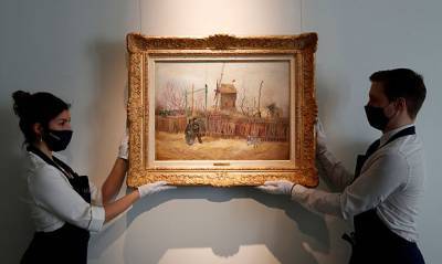 Ван Гог - На парижском аукционе картину Ван Гога «Уличная сцена на Монмарте» продали за 13 млн евро - og.ru