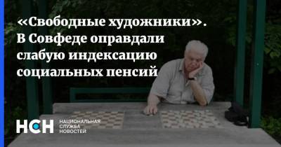 Валерий Рязанский - «Свободные художники». В Совфеде оправдали слабую индексацию социальных пенсий - nsn.fm