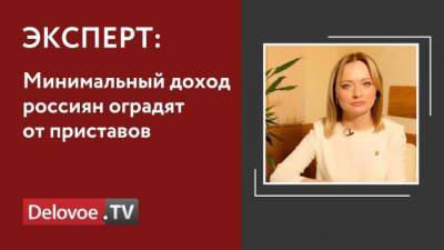 Эксперт о предложении Путина защитить минимальные доходы россиян от взыскания - delovoe.tv