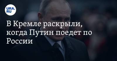 Владимир Путин - Дмитрий Песков - В Кремле раскрыли, когда Путин поедет по России - ura.news