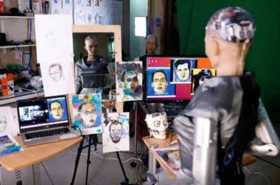 Джон Дорси - Картину робота Софии продали за $688 тысяч в виде NFT (видео) - smartmoney.one - Украина