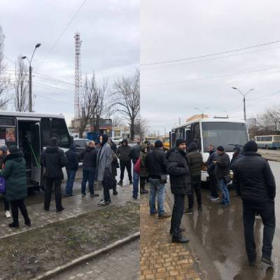 В Одессе водители маршруток устроили забастовку - news.bigmir.net - Одесса