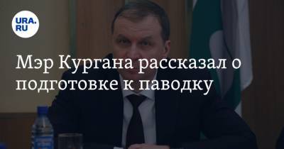 Андрей Потапов - Мэр Кургана рассказал о подготовке к паводку - ura.news - Курган