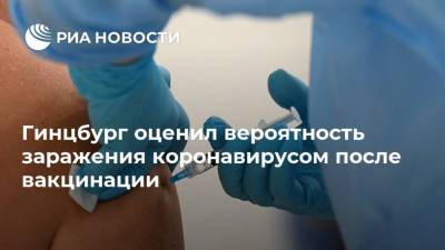 Александр Гинцбург - Гинцбург оценил вероятность заражения коронавирусом после вакцинации - ria.ru - Москва