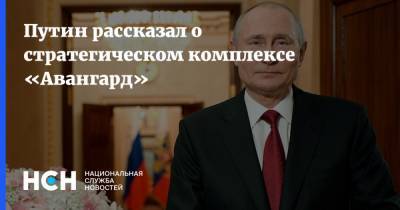 Владимир Путин - Путин рассказал о стратегическом комплексе «Авангард» - nsn.fm