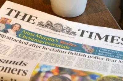 Владимир Корнилов - The Times на карте Европы подписала Украину "Беларусью" - from-ua.com - Англия