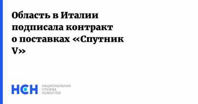 Область в Италии подписала контракт о поставках «Спутник V» - nsn.fm - Италия