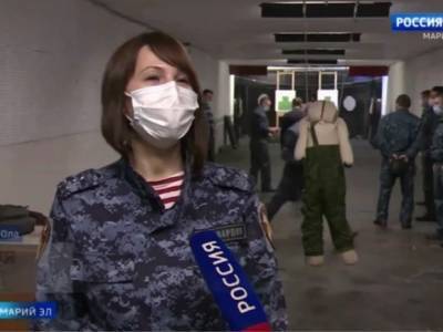 «Этот ролик — памятник эпохе»: в Сети обсуждают сюжет о девушке из Росгвардии с избиением манекена на заднем плане - rosbalt.ru - респ. Марий Эл