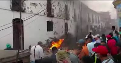 В Колумбии взорвался автомобиль около здания мэрии: 17 пострадавших - tsn.ua - Колумбия