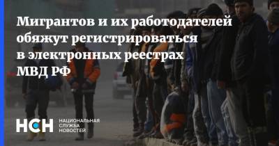 Мигрантов и их работодателей обяжут регистрироваться в электронных реестрах МВД РФ - nsn.fm