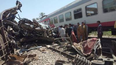 Владимир Путин - Путин выразил соболезнования в связи с железнодорожной катастрофой в Египте - iz.ru - Египет