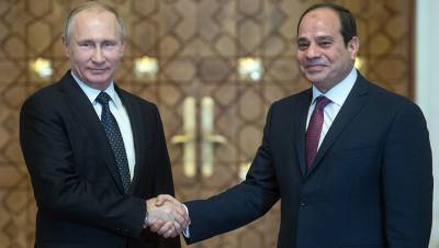 Владимир Путин - Путин выразил соболезнования президенту Египта после происшествия с поездами в Сохаге - gazeta.ru - Египет