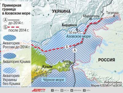 На украинском ТВ угрожают установить границу в Азовском море - politnavigator.net - Россия - Украина - Крым