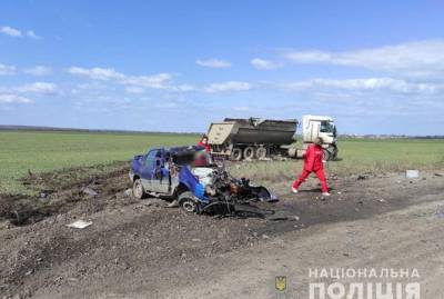 В Николаевской области грузовик столкнулся с такси, три человека погибли - kp.ua - Николаевская обл. - Одесса - Вознесенск