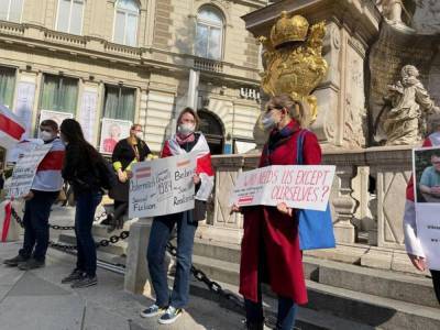 "Собраться не получилось": в Минске не провели анонсированный протест оппозиции – видео - 24tv.ua - Минск