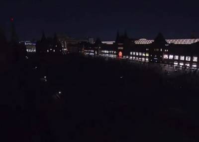 На время акции "Час Земли" на Кремле отключили подсветку, Красная площадь погрузилась во тьму - nakanune.ru