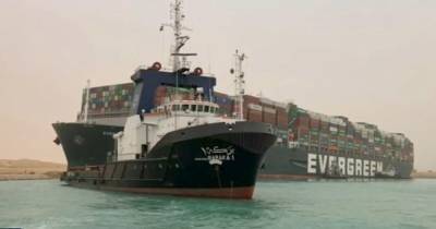 Усама Рабиа - У входа в заблокированный Суэцкий канал уже собралось 321 судно (видео) - focus.ua - Египет - Судно