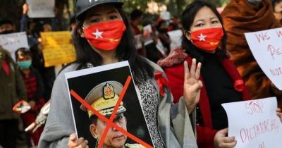 Кровавые протесты в Мьянме: за день хунта убила более 100 человек (ФОТО, ВИДЕО) - dsnews.ua - Бирма - Янгон
