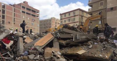 Под завалами 9-этажки в Каире уже нашли 18 погибших - tsn.ua - Египет - Каир