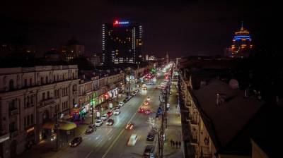 Мэрия показала на фото, как центр Воронежа выглядит без подсветки - vestivrn.ru - Воронеж