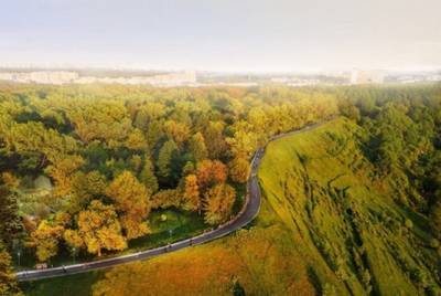 40-метровую скамью начали монтировать в нижегородском парке «Швейцария» - vgoroden.ru - Швейцария - Благоустройство