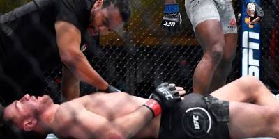 Фрэнсис Нганн - Стипе Миочич - Фрэнсис Нганну - видео нокаута на турнире UFC 260 - ТЕЛЕГРАФ - telegraf.com.ua - шт. Невада - Камерун - Вегас