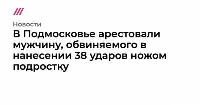 В Подмосковье арестовали мужчину, обвиняемого в нанесении 38 ударов ножом подростку - tvrain.ru - Московская обл. - Владимирская обл. - Зеленоград - городское поселение Солнечногорск