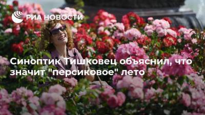 Евгений Тишковец - Роман Вильфанд - Синоптик Тишковец объяснил, что значит "персиковое" лето - ria.ru - Москва