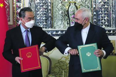 Джавад Зариф - Ван И. - Тэги Петров - Иран и Китай теперь будут стратегическими союзниками - ng.ru - Китай - Иран - Тегеран