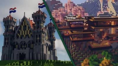 7 крутых концептов домов для опытных строителей в Minecraft: фото - 24tv.ua