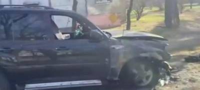 В Киеве сожгли внедорожник, паркующийся на газоне: в сети ликуют - w-n.com.ua - Киев