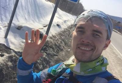 Максим Егоров - Петербургский марафонец завершает свой маршрут длиной почти в 10 000 км - online47.ru - Санкт-Петербург - Владивосток